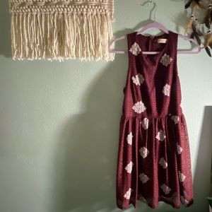 Altar’d State Maroon Dress